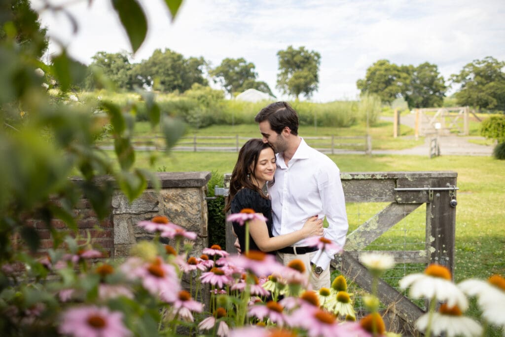 engagement session at Stone Barns Center Westchester county