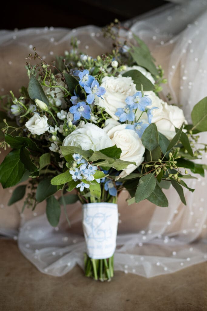 bridal bouquet at J House Greenwich CT