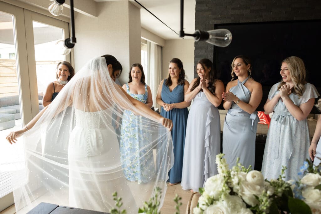 bridesmaids at J House Greenwich CT
