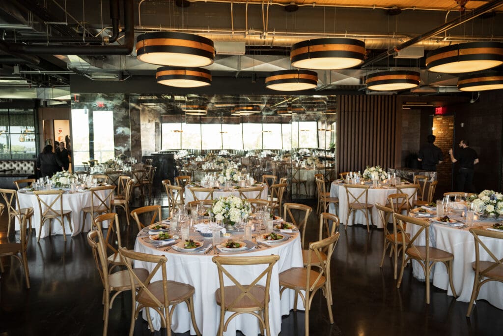 Wedding reception at the village stamford ct