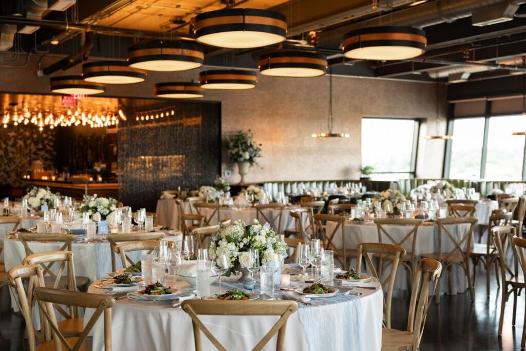 Wedding reception at the village stamford ct