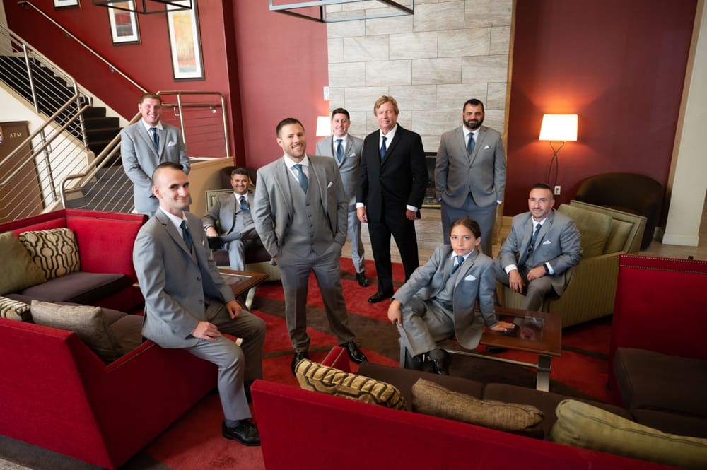 groomsmen portrait chappaqua, ny