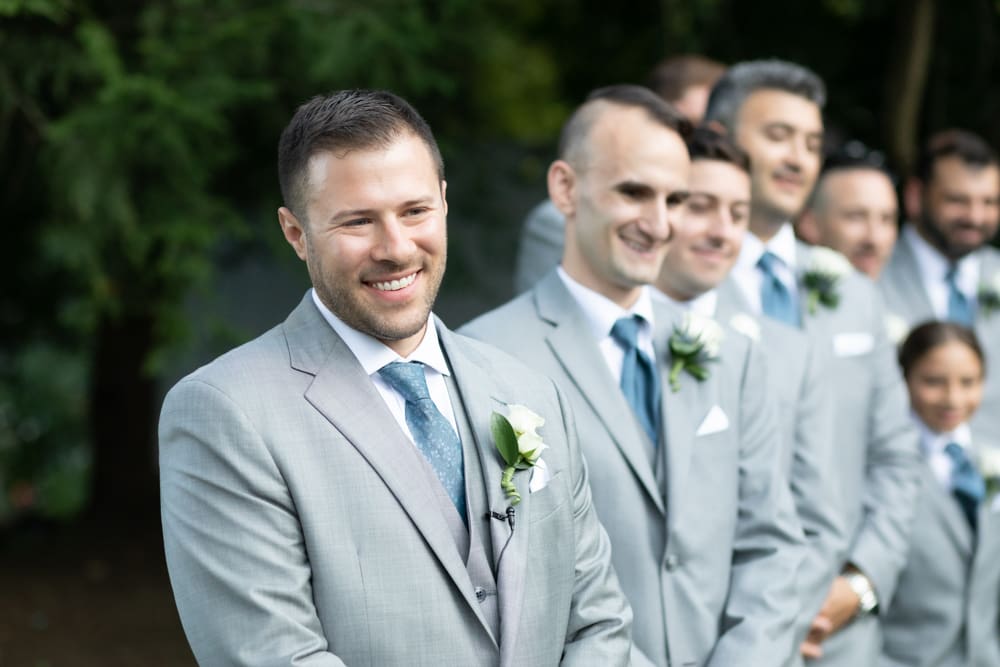 wedding ceremony at crabtree's kittle house in chappaqua ny