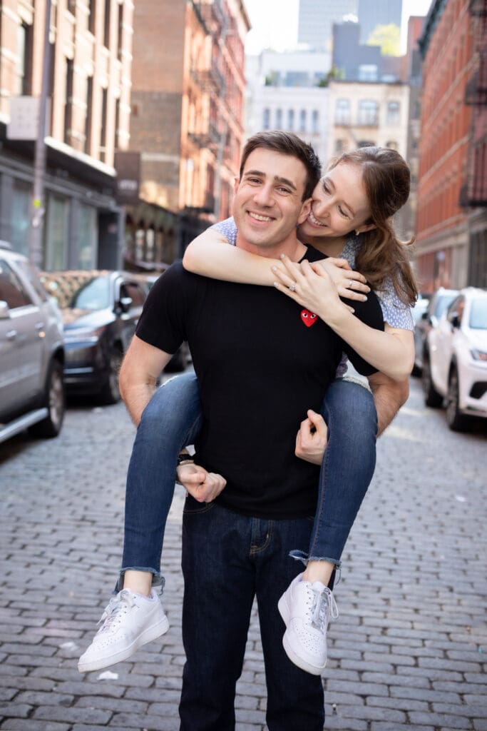 soho engagement session